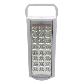Ручной переносной фонарь на аккумуляторе USB фонарь Fujita DL-2606 24 LED с павербанком белый (1756375640)