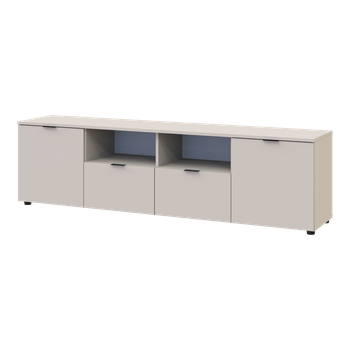 Комод Doros Рон 4 2 фасади 2 шухляди Кашемір 180х38х50 см (41516046)