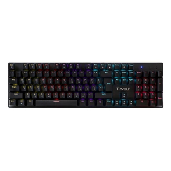 Клавиатура игровая T-Wolf T17 (Проводная / RGB подсветка) Black