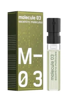 Туалетна вода унісекс Escentric Molecules Molecule 03 vial 2 мл