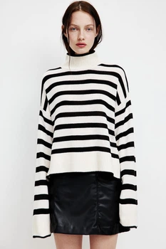 В'язаний светр H&M 1229911005c52 XL комбінований (100003984)