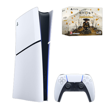 Набор Консоль Sony PlayStation 5 Slim Digital Edition 825GB White + Игра Ghost of Yotei Collector's Edition Русская Озвучка