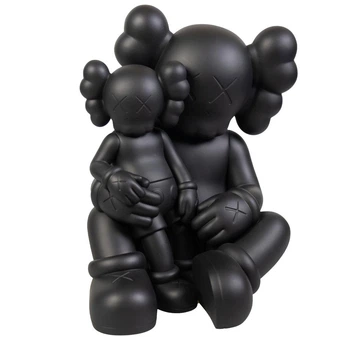 Вінілова фігурка KAWS Holiday Mountain Changbai чорний (22см)