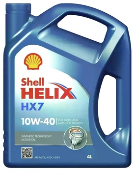 Моторна олива Shell Helix HX7 10W-40 4л (550070333)