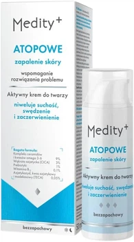 Krem do twarzy AVA Laboratorium Medity+ łagodzący 50 ml (5905538550872)