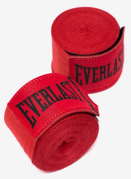 Бинти Everlast ELITE HANDWRAPS червоний Унісекс 180 (457,2 см)