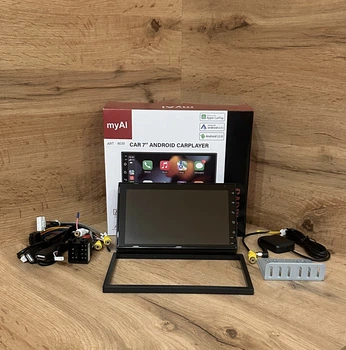 Автомагнитола 2DIN CP607 Android CARPLAY 4G/32G, Bluetooth, Wi-Fi, GPS