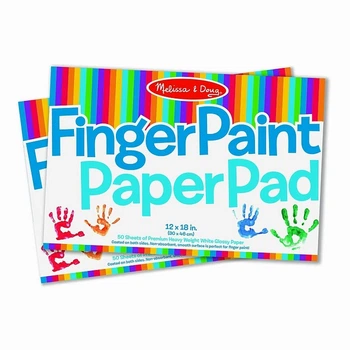 Альбом для рисования пальчиками MelissaandDoug MD4106, 31х46 см, 50 листов