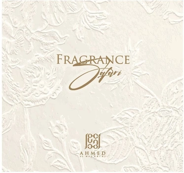 Zestaw miniaturek damskich Ahmed Al Maghribi Fragrance Safari Woda perfumowana Oud & Roses 15 ml + Woda perfumowana Oud Lavender 15 ml + Woda perfumowana Rose Noir 15 ml (6290360616988)