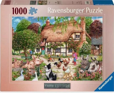 Пазл Ravensburger Cottage Farm 1000 елементів (4005555015291)