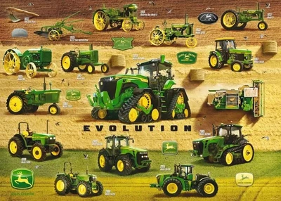 Пазл Ravensburger The Heritage of John Deere 1000 елементів (4005555003847)
