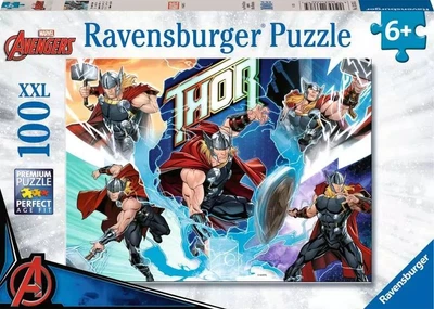 Puzzle Ravensburger Marvel Thor XXL 100 elementów (4005556133765)