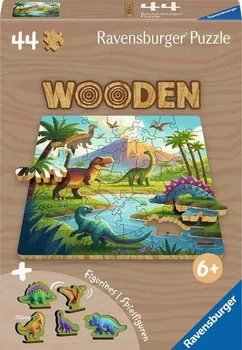 Puzzle drewniane Ravensburger Dinosaur 44 elementy (4005555040842)