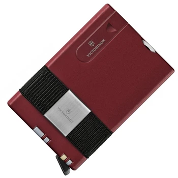 Набір Victorinox Swisscard Wallet (104х65х17мм, 10 функцій), червоний 0.7250.13