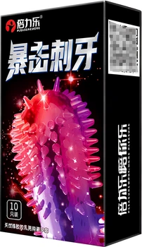Презервативи Pleasure More пухирчасті з ароматом банана 10 шт (ROZ6501053692)