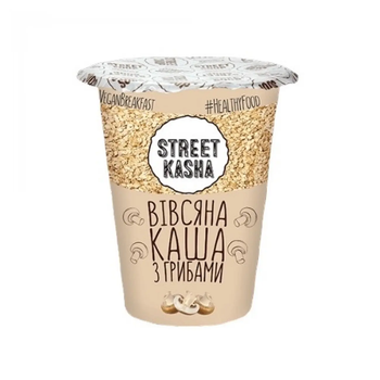 Овсяная каша с грибами Street Kasha 50 г