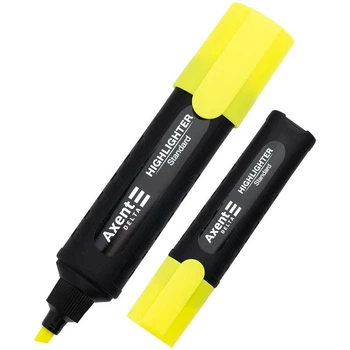 Маркер Axent Delta Highlighter Standard 1-5 мм клиновидный желтый (D2505-08)