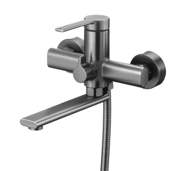 Змішувач для ванни MIXXUS LORD 009 EURO GRAPHITE (Колір графіт) (MI7140)