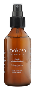 Есенція Mokosh Cosmetics М'ята та алое заспокійлива 100 мл (5902729032919)