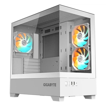 Комп'ютерний корпус Gigabyte C201 Panoramic Ice без БП White (GB-C201PI)