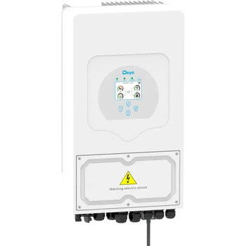 Гибридный инвертор 1-фазный Deye SUN-3.6K-SG03LP1- EU 3.6kW 150-425V 2 MPPT LCD дисплей WiFi White