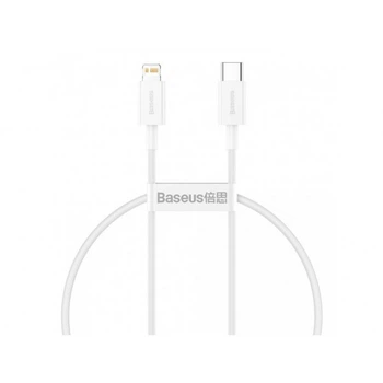 Кабель Baseus Superior Series Fast Charging Data Cable Type-C to iP PD 20W 0.25m White (CATLYS-02) (15086)