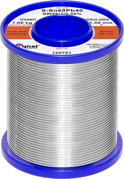 Припій Cynel LC60-SW26 1.5 мм 1 кг (5900804041863)