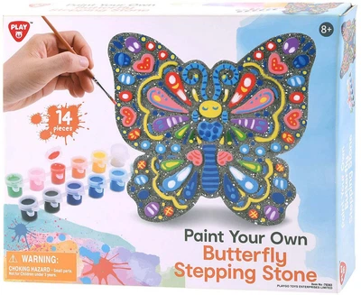 Творчий набір PlayGo Розфарбуй власного метелика з цементу 14 елементів 78363 (4892401783639)