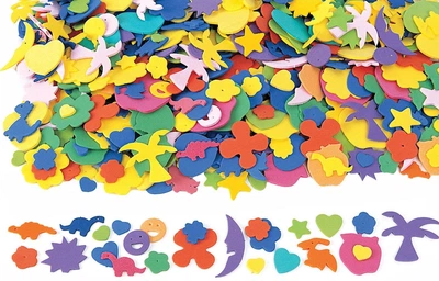 Zestaw figurek Colorations Fun Foam Figures 1000 szt CHFOMIX (5710903612204)