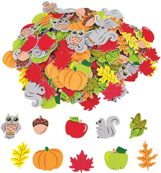 Набір наліпок Colorations самоклейні наліпки з піни «Осінь» 300 шт. CHSAFMFA (5710903622531)