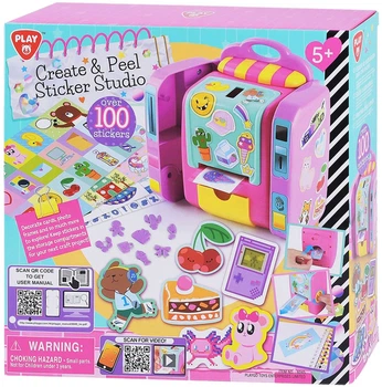 Творчий набір PlayGo Create & Peel Sticker Studio 6045 (4892401060457)