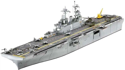 Model do sklejania Revell US Navy Assault Carrier Wasp Class REV-65178 (4009803651781)