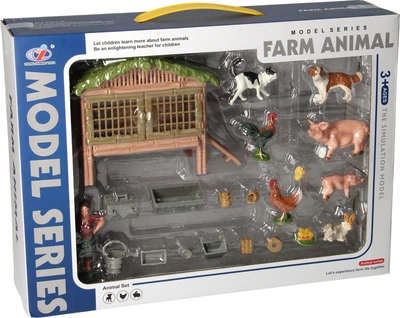 Zestaw do zabawy ZHONGJIEMING TOYS Farm animal 7220518 (8718012057371)