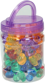 Набір для купання Lobbes Speelgoed Качки 60 шт 8190134 (8713218060934)