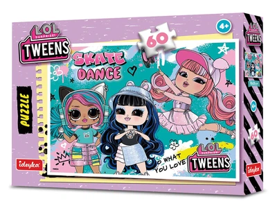 Игра-головоломка. Набор пазлов Tweens Skate Dance, 60 эл LP60-005