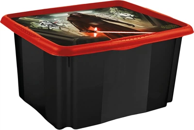 Ящик для зберігання Keeeper Black Space 40 x 30 x 56 см 45 л Чорний (8041kee-чорний)