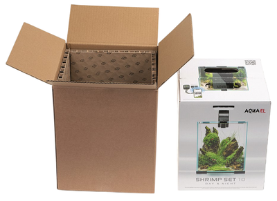 Zestaw akwariowy AquaEl Shrimp Set Smart D&n 10 Ecom Czarny (ZES5905546334891)