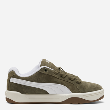 Жіночі кеди замшеві низькі Puma Park Lifestyle Easy 40070717 38 (5UK) 24 см Loden Green/White (4069161794841)