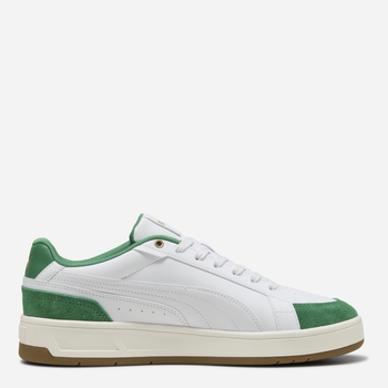 Мужские кеды низкие Puma Court Classico Sport 40073112 42 (8UK) 27 см White/Archive Green (4069161791079)