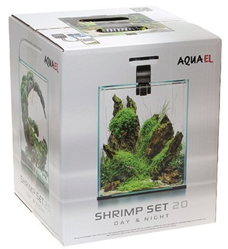 Zestaw akwariowy AquaEl Shrimp Set Smart D&n 30 Ecom Biały (ZES5905546334945)