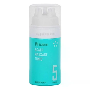 Тоник против выпадения волос с массажной насадкой Amazing Collagen Scalp Massage SPAKLEAN 120 мл