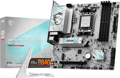 Płyta główna MSI B840M Gaming Plus WiFi 6E (sAM5, AMD B840, PCI-Ex16) (4711377361811)