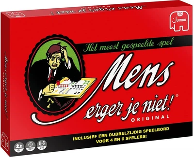 Gra planszowa Jumbo Mens erger je Niet (edycja holandska) (8710126003725)