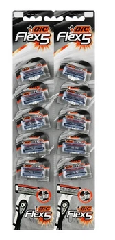 Станок BIC Flex 5 10 шт на карті
