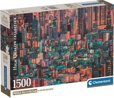 Puzzle Clementoni High Quality The Hive Hong Kong 1500 elementów (31732) (8005125317325)