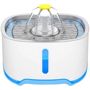 Poidełko fontanna dla kota Springos z podświetlaną fontanną 2.5 L (5907719480930)