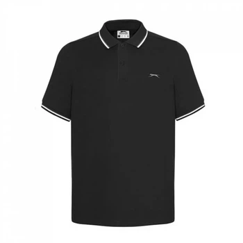 Поло Slazenger Tipped Black, M (46) (10073235)