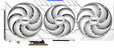 Відеокарта AMD Radeon RX 9070 16GB Sapphire PURE GAMING OC White (11349-02-20G)