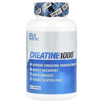 Креатин EVLution Nutrition, Creatine1000, 120 Veggie Capsules (11964825)
