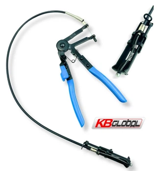 Клещи для хомутов flexible с тросиком и фиксатором. KBGlobal KB01075 (Код7097)